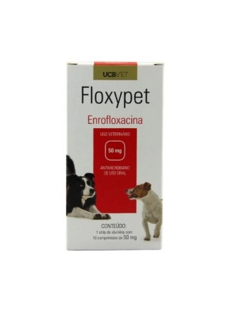 FLOXYPET 50MG - 10 COMP