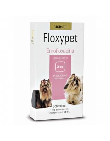 FLOXYPET 25MG - 10 COMP