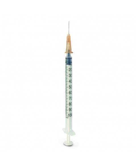 Seringa Descartável Slip 1ml Agulha 13x 4,5mm TKL | VETSHOP