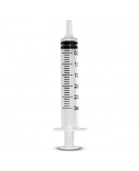 Seringa 3ml Descartável Bico Slip sem Agulha BD | VETSHOP