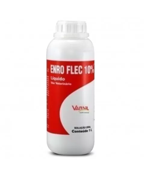 Enro Flec 10% Antibiótico Oral 1 Litro Vansil