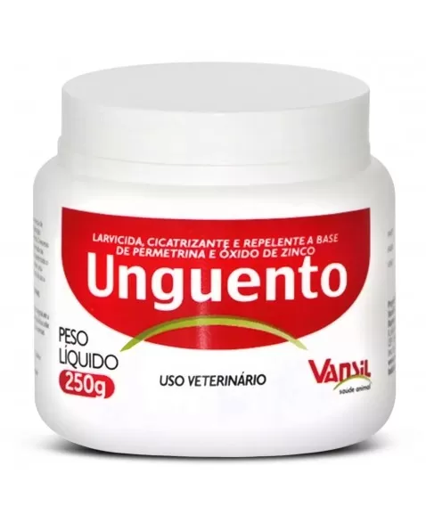 Unguento Pomada Cicatrizante 250g Vansil