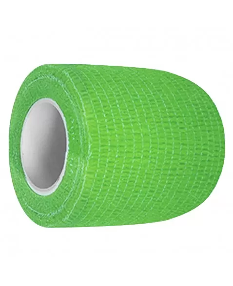 Bandagem Látex Elástica 5cm x 4,5m Verde Claro Hoppner