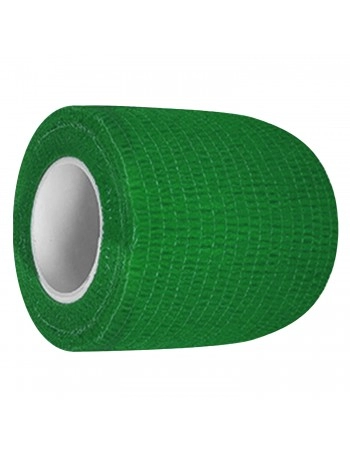 Bandagem Látex Elástica 5cm x 4,5m Verde Escuro Hoppner