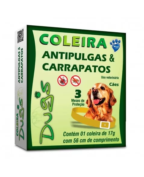 COLEIRA DUGS 17G 56CM P/ CAES