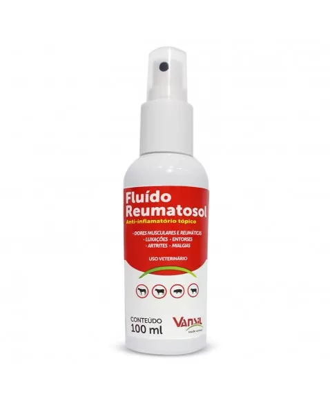 Fluido Reumatosol Anti-Inflamatório 100ml Vansil