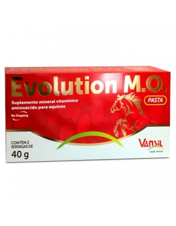 Evolution M.O. Suplemento Equino em Pasta 2 seringas 40g Vansil