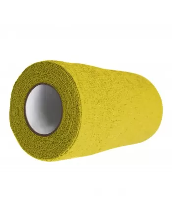 Bandagem Látex Elástica 10cm x 4,5m Amarelo Hoppner