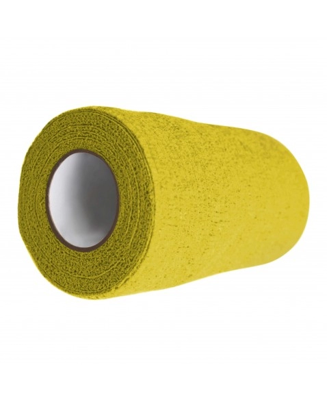 Bandagem Látex Elástica 10cm x 4,5m Amarelo Hoppner