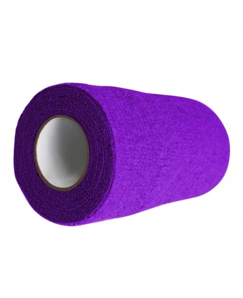 Bandagem Látex Elástica 10cm x 4,5m Roxo Hoppner