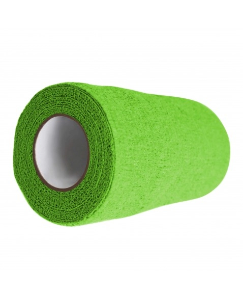 Bandagem Látex Elástica 10cm x 4,5m Verde Claro Hoppner