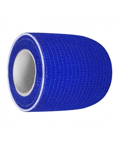 Bandagem Látex Elástica 5cm X 4,5m Azul Com Proteção Atadura Hoppner