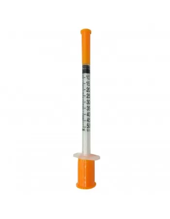 Seringa 1ml Estéril Insulina Agulha 6x0,25mm Fixa SR | VETSHOP