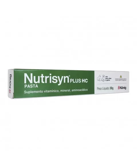 Nutrisyn Plus Suplemento Alimentar Hipercalórico Seringa 30g Konig