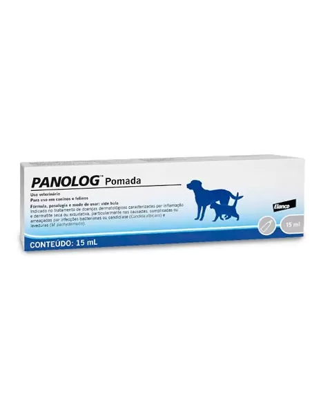 Pomada Anti-Inflamatória Otológica Panolog 15ml Elanco