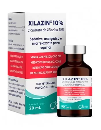 Xilazin 10% Frasco Ampola 20mL Syntec